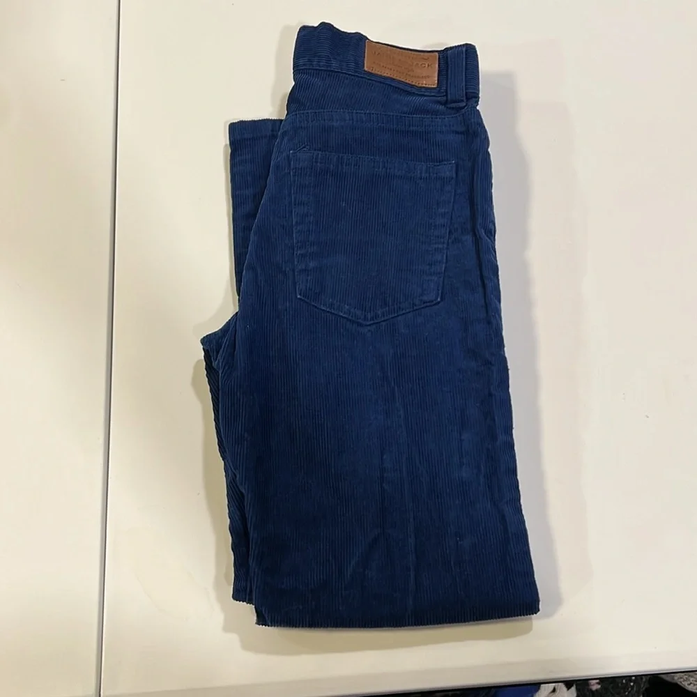 Janie and Jack -‎ size 7, navy blue corderoy pants